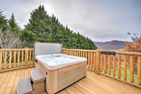 Serene Canton Escape with Hot Tub and Mtn Views!